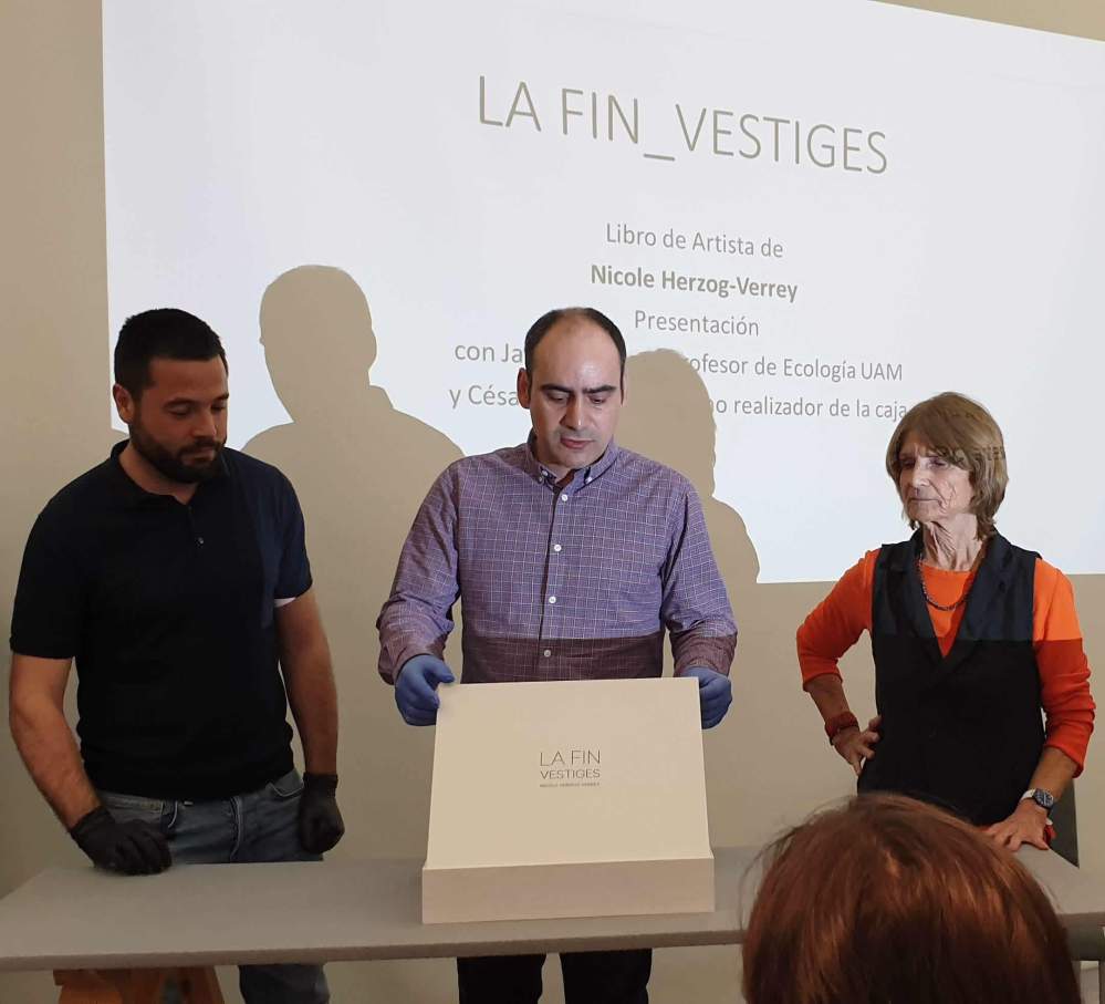 Nicole Herzog Verrey,Ivorypress,fin de vestige,madrid, glaciales,César Corredor Díaz,ecología