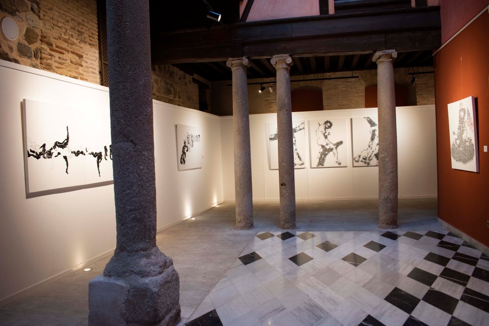 garbade,exposicion,toledo,paintings,galeria,museum,san clemente,centro cultural,goya,refugiados,armas y almas