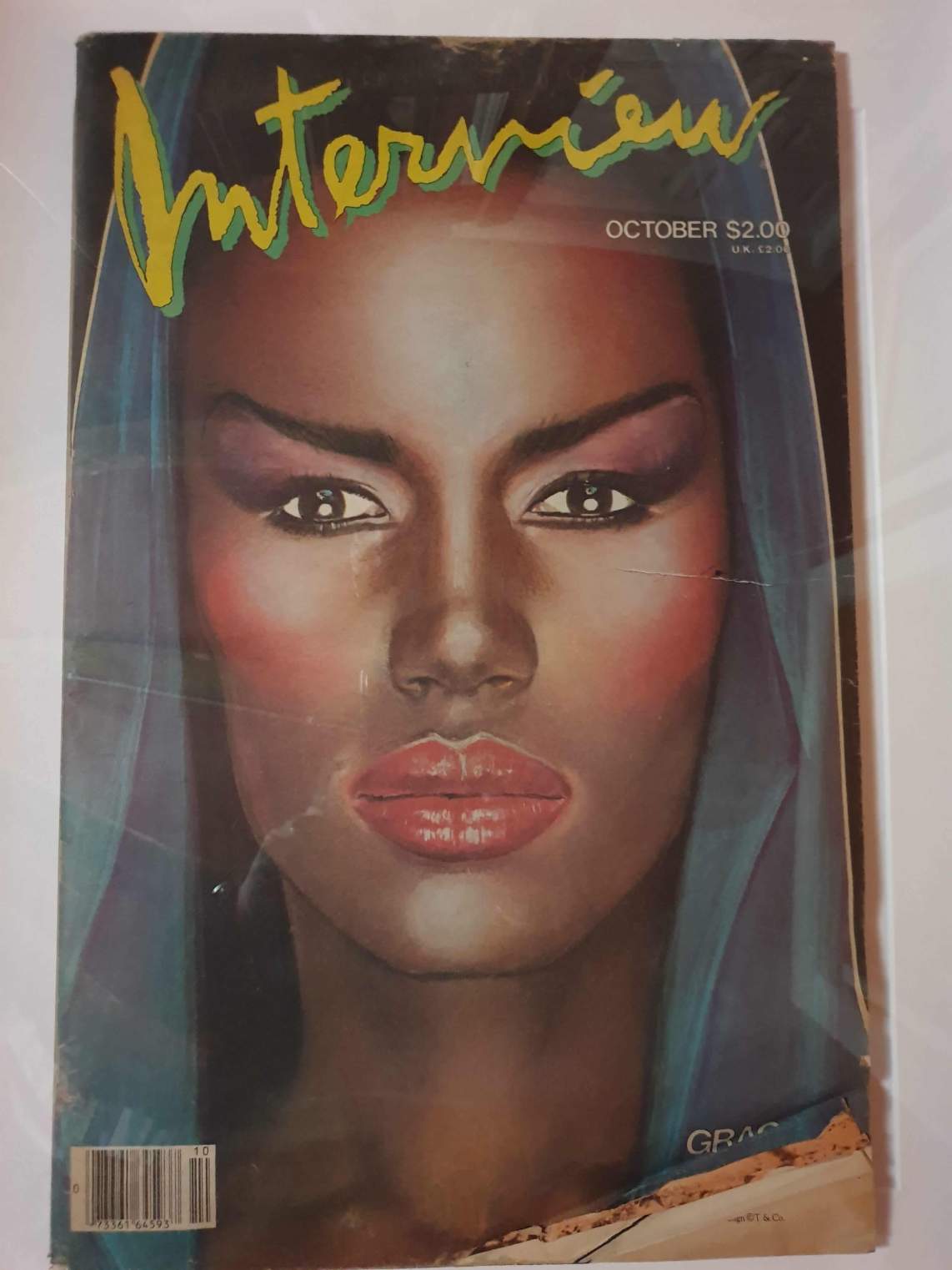 Grace Jones Richard bernstein ,Interview,Andy,Warhol,belenartspace,Madrid